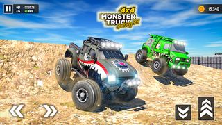 4x4 Monster Truck Driving 3d - Screenshot 1