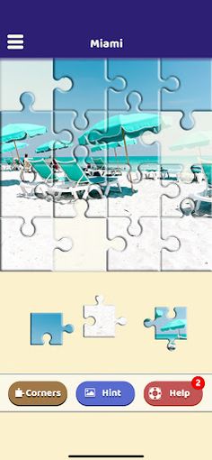Miami Sightseeing Puzzle - Screenshot 1