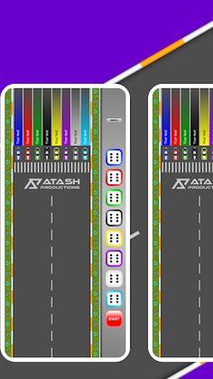 Car Race With Dice - Screenshot 2