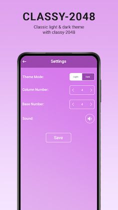 Classy-2048 - Screenshot 3