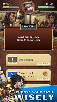 Pathfinder: Lore Masters - Screenshot 3