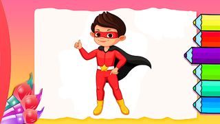 Super Hero 2: Coloring Game - Screenshot 2