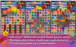 Candy Game -Match three puzzle - Screenshot 1