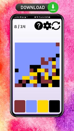 Color Puzzle: colored squares - Screenshot 1