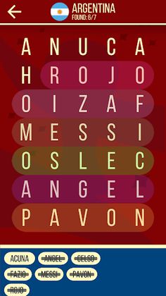 Word Search Cup 2018 - Screenshot 2