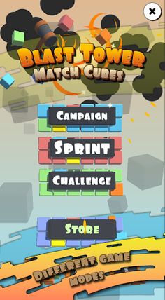 Blast Tower : Match Cubes 3D - Screenshot 2
