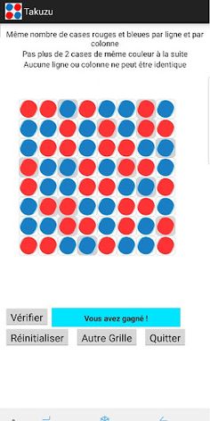 Takuzu 8x8 - Screenshot 3