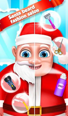 Christmas Santa Beard Shave - Screenshot 1