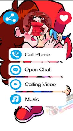 FNF Girlfriend video call - Screenshot 1