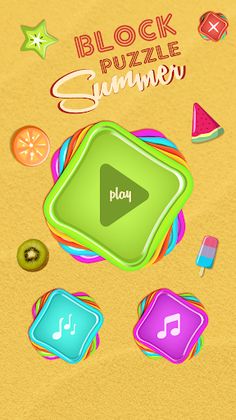 Block Puzzle Summer - Screenshot 3