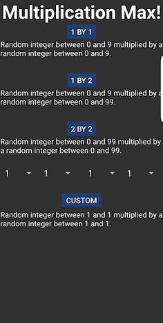 Multiplication Max! - Screenshot 1