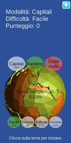 Quiz Capitals - Screenshot 3