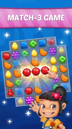 Candy Sweet Story:Match3Puzzle - Screenshot 2