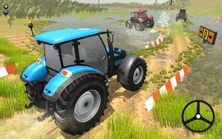 Tractor Racing Tractor Trolley - Screenshot 2