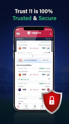 Trust11: Fantasy Cricket App - Screenshot 1