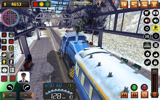 Uphill Train Simulator Game. - Screenshot 1