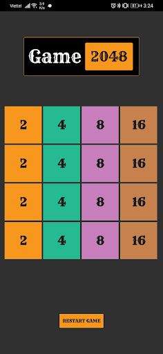 Game 2048 - Screenshot 2