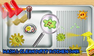 Dish Washing Games Girls Home - Screenshot 2