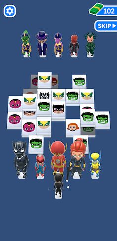 Hero Mahjong - Screenshot 1