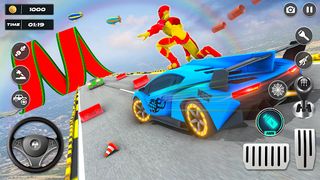 Superhero Car Games: Mega Ramp - Screenshot 3