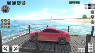 GT Car Race Game -Water Surfer - Screenshot 1