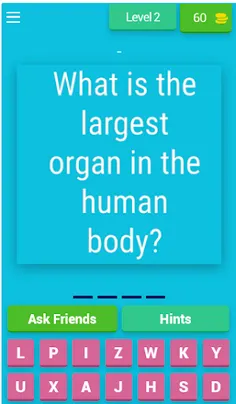 Basic Anatomy Quiz - Screenshot 3