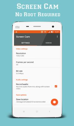 Screen Cam - NO ROOT - Screenshot 1