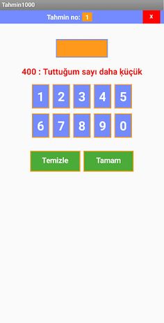 Tahmin1000 - Screenshot 2