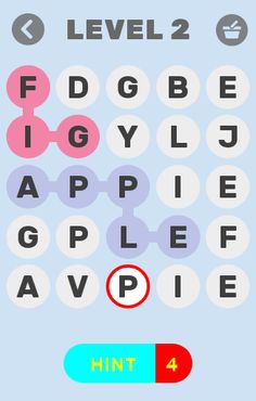 Find Yummy Words - Puzzle - Screenshot 2
