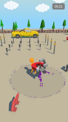 Magnet Hero: Collect and Shoot - Screenshot 1