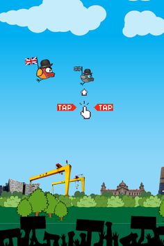 Flaggy Bird - Screenshot 1