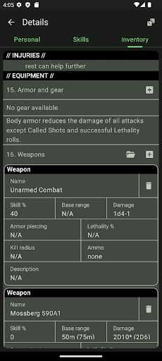 Delta Green Utility - Screenshot 4