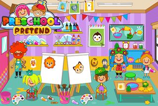 Pretend Preschool Kids Games - Screenshot 1