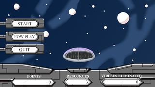 Space Virus Game - Screenshot 2
