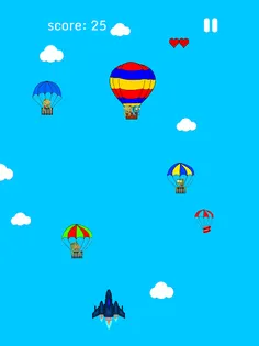 Zombie Air Free - Screenshot 2