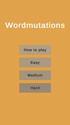 Wordmutations - Screenshot 2