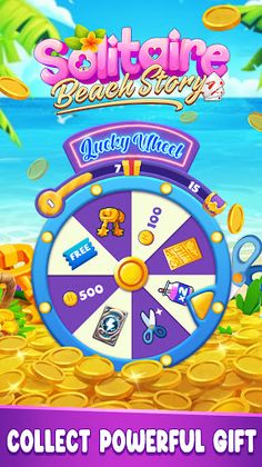 Solitaire Beach Story - Screenshot 2