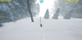 Downhill Hurts - Screenshot 1