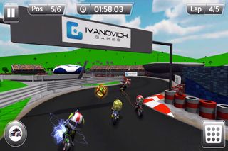 MiniBikers: The game of mini racing motorbikes - Screenshot 2