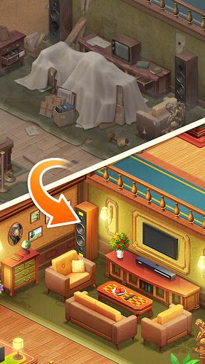 Merge Bistro Decor Match Story - Screenshot 2