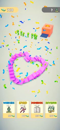 Idle Domino - Screenshot 1