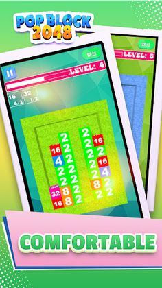 Pop Block 2048 - Cube Merge - Screenshot 2