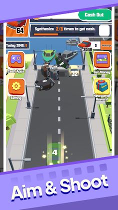 2048 Car Blast - Screenshot 1