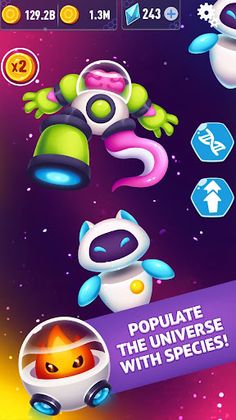 Alien Evolution Clicker: Speci - Screenshot 3