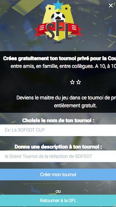 SFL, le jeu de la SO FOOT LEAG - Screenshot 2