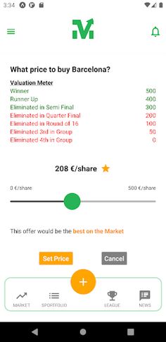 Sportsmarket - Screenshot 1