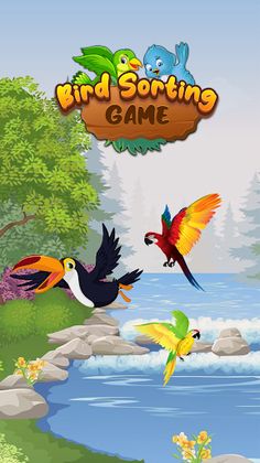 Birds Sort Color- Puzzle Games - Screenshot 2
