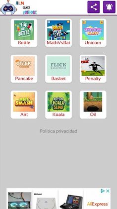 Minijuegos entretenimiento - Screenshot 1