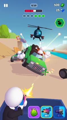 Rage Road - Car Shooting Game - Screenshot 1