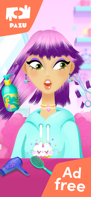 Pazu Girls hair salon 2 - Screenshot 2